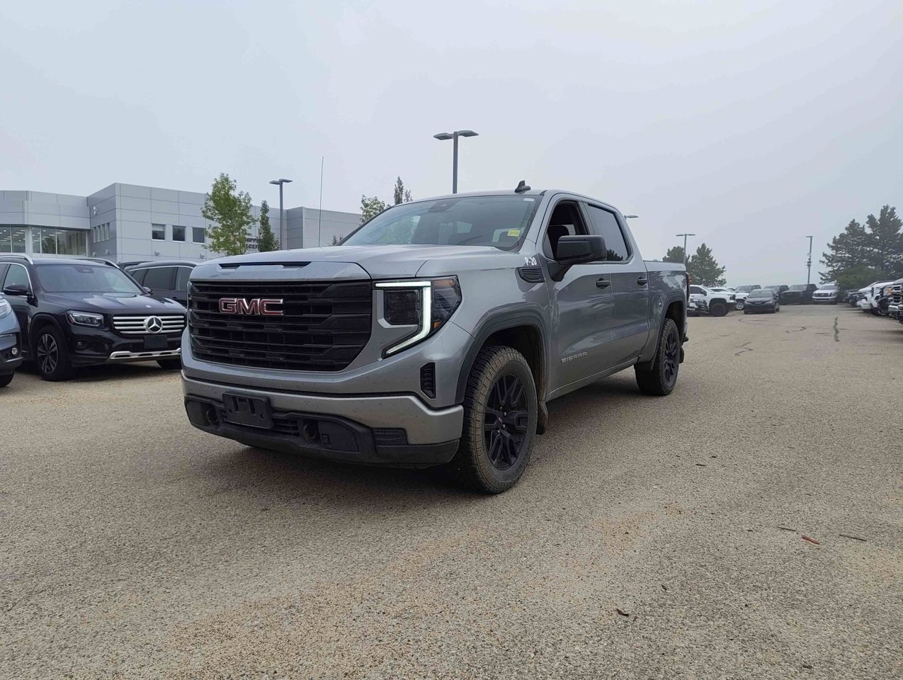 2023 GMC Sierra 1500 4WD Crew Cab 147 Pro Grey Sherwood Park - photo #3