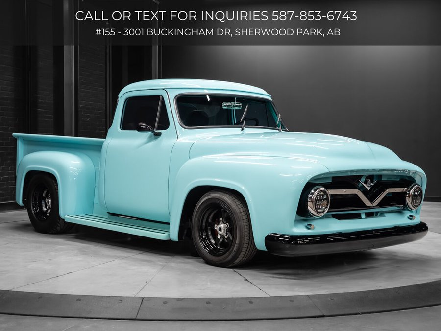 1955 Ford F-100 1955 Blue