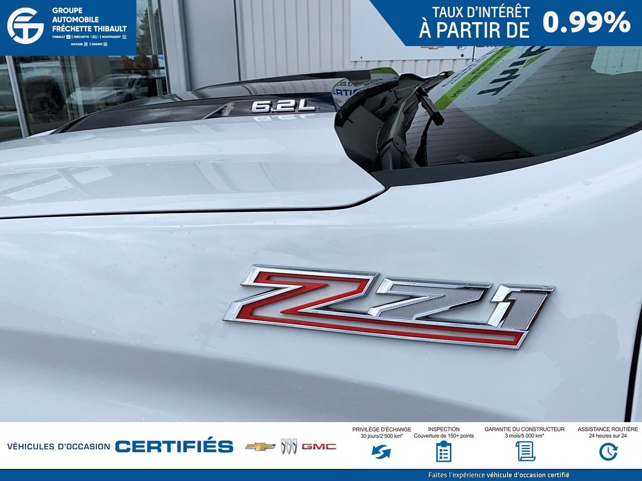 2024 CHEVROLET SILVERADO LT Trail Boss cabine multiplace 4RM 157 po White Montmagny - photo #17