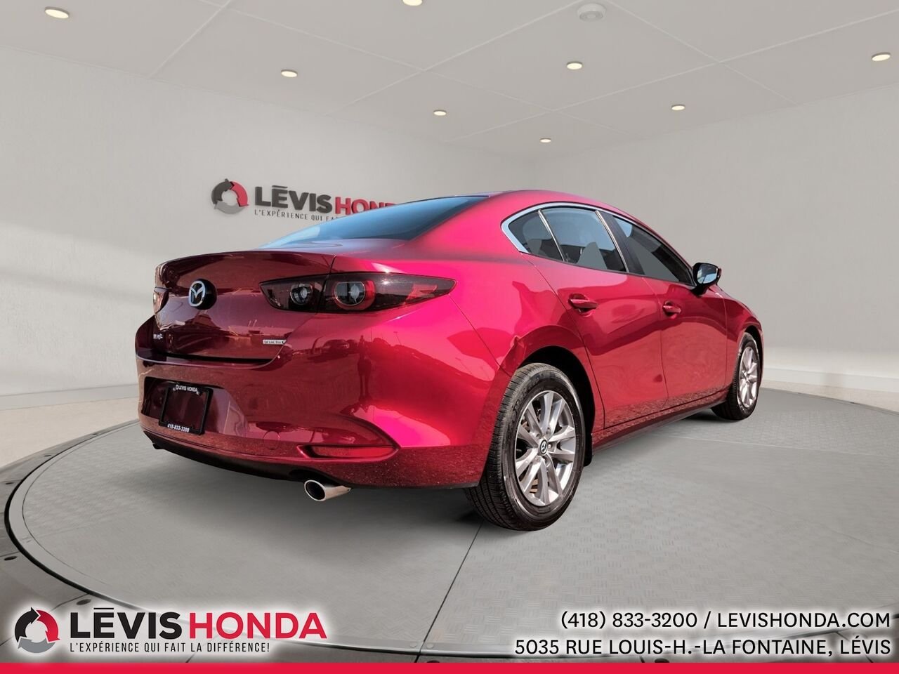 Mazda Mazda3 GX GX TA BA 2024 Rouge Lévis - photo #11