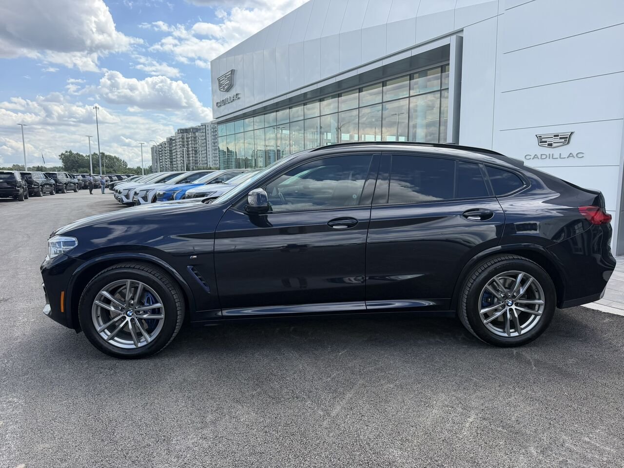 BMW X4 M40i COUPE 2021 Bleu Laval - photo #0