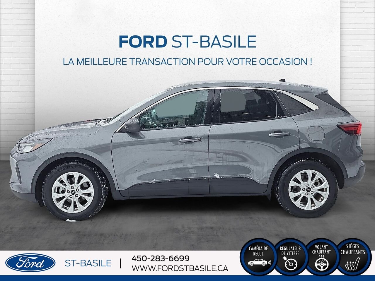 2023 Ford Escape Grey Saint-Basile-le-Grand - photo #2
