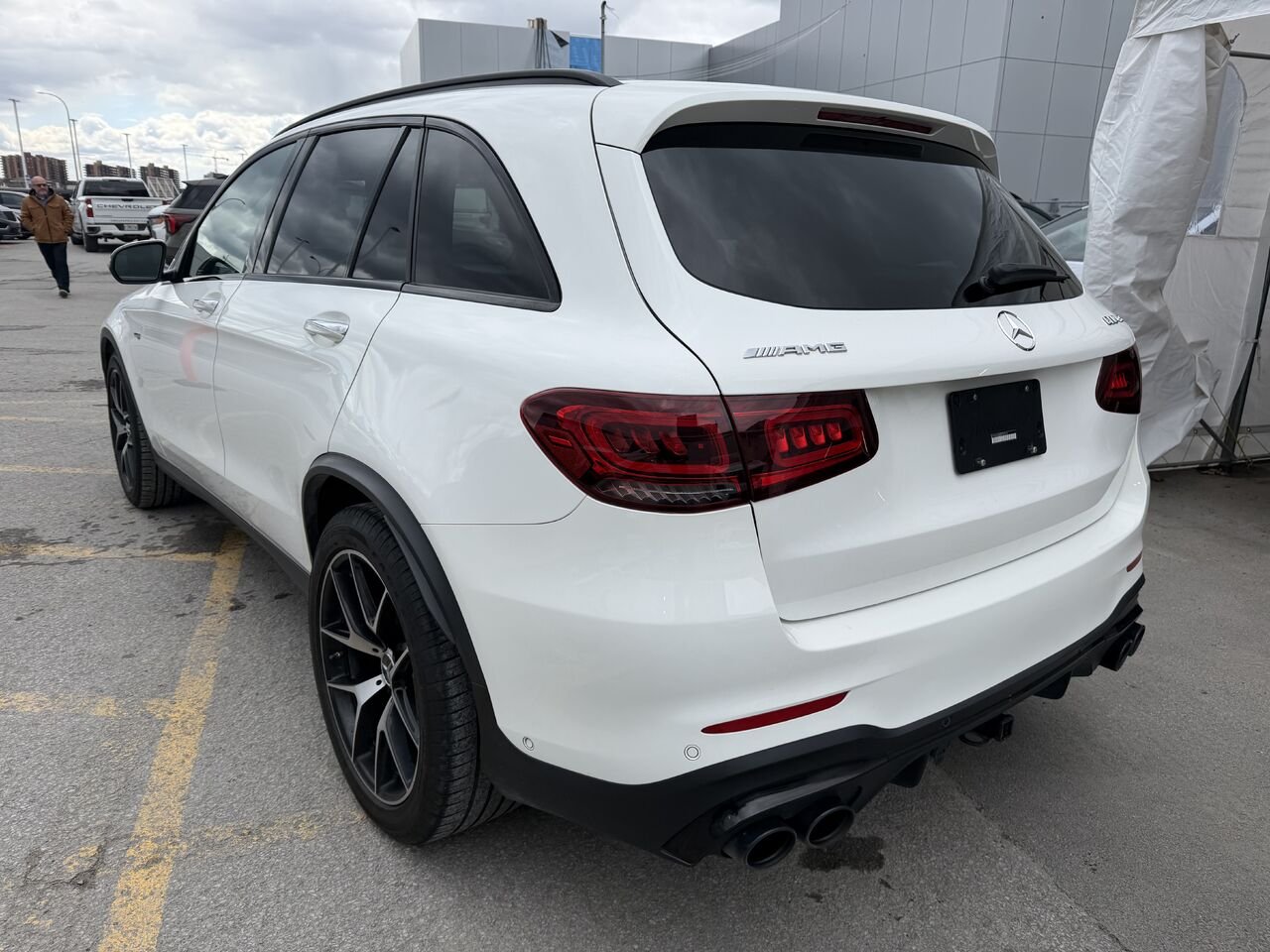 Mercedes-Benz GLC GLC 43 AMG 4MATIC 2020 Blanc Laval - photo #9