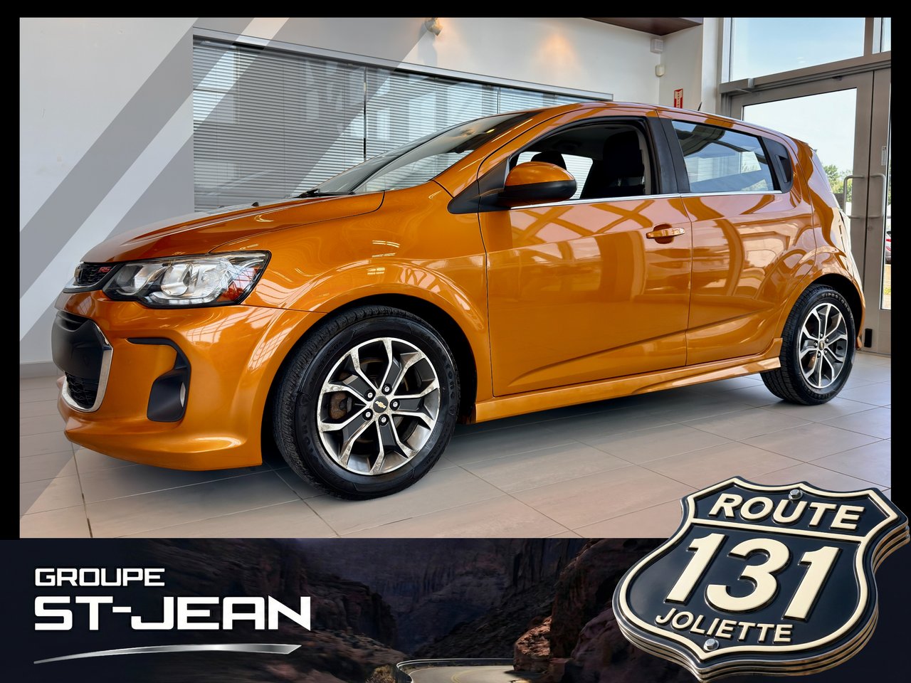 Chevrolet Sonic 2017 Orange Notre-Dame-des-Prairies - photo #0