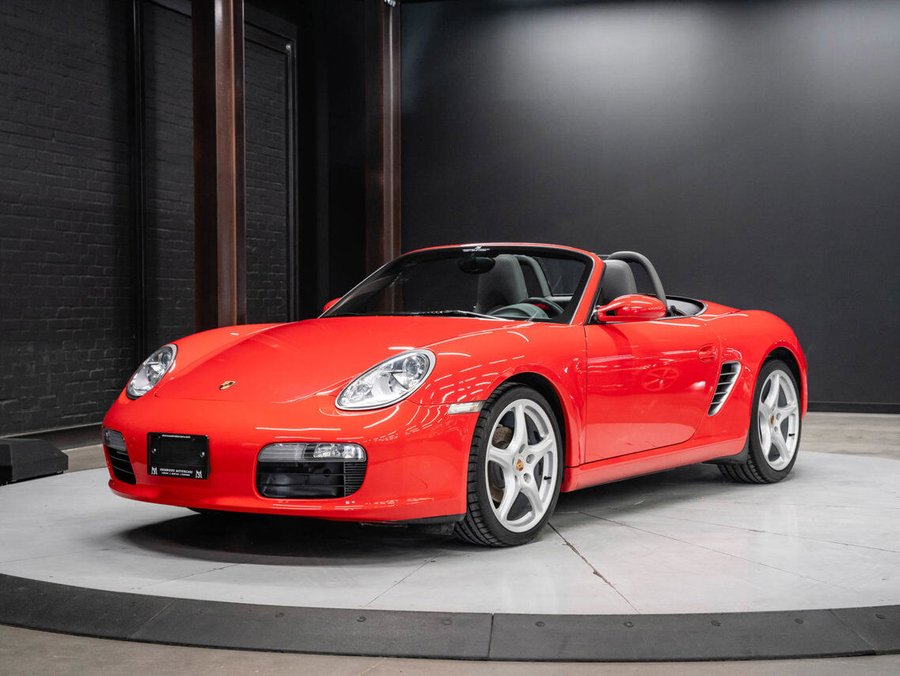 2005 Porsche Boxster 2005 Red