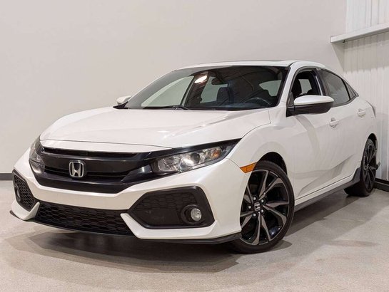 Honda Civic Hatchback Sport Manual 2019 Blanc