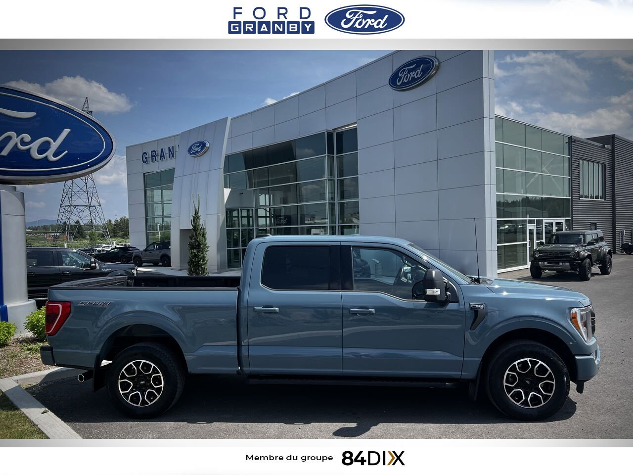 2023 Ford F-150 Blue Granby - photo #3