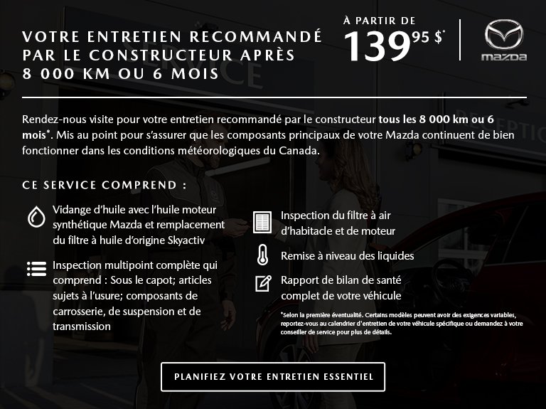 Mazda entretien mobile juillet 2026 FR 1
