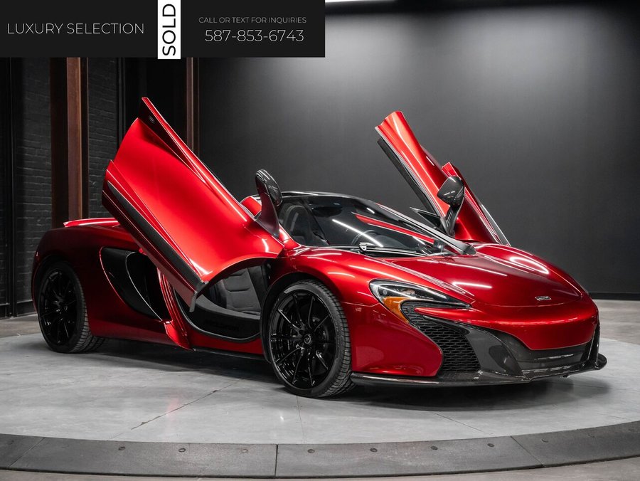 2016 McLaren 650s 2016 Red