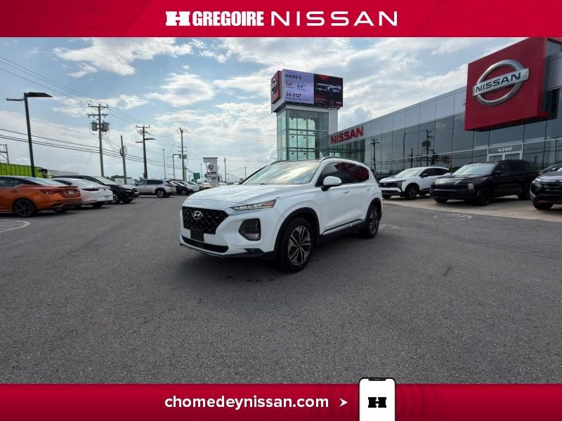2019 Hyundai Santa Fe White Saint-Eustache - photo #4