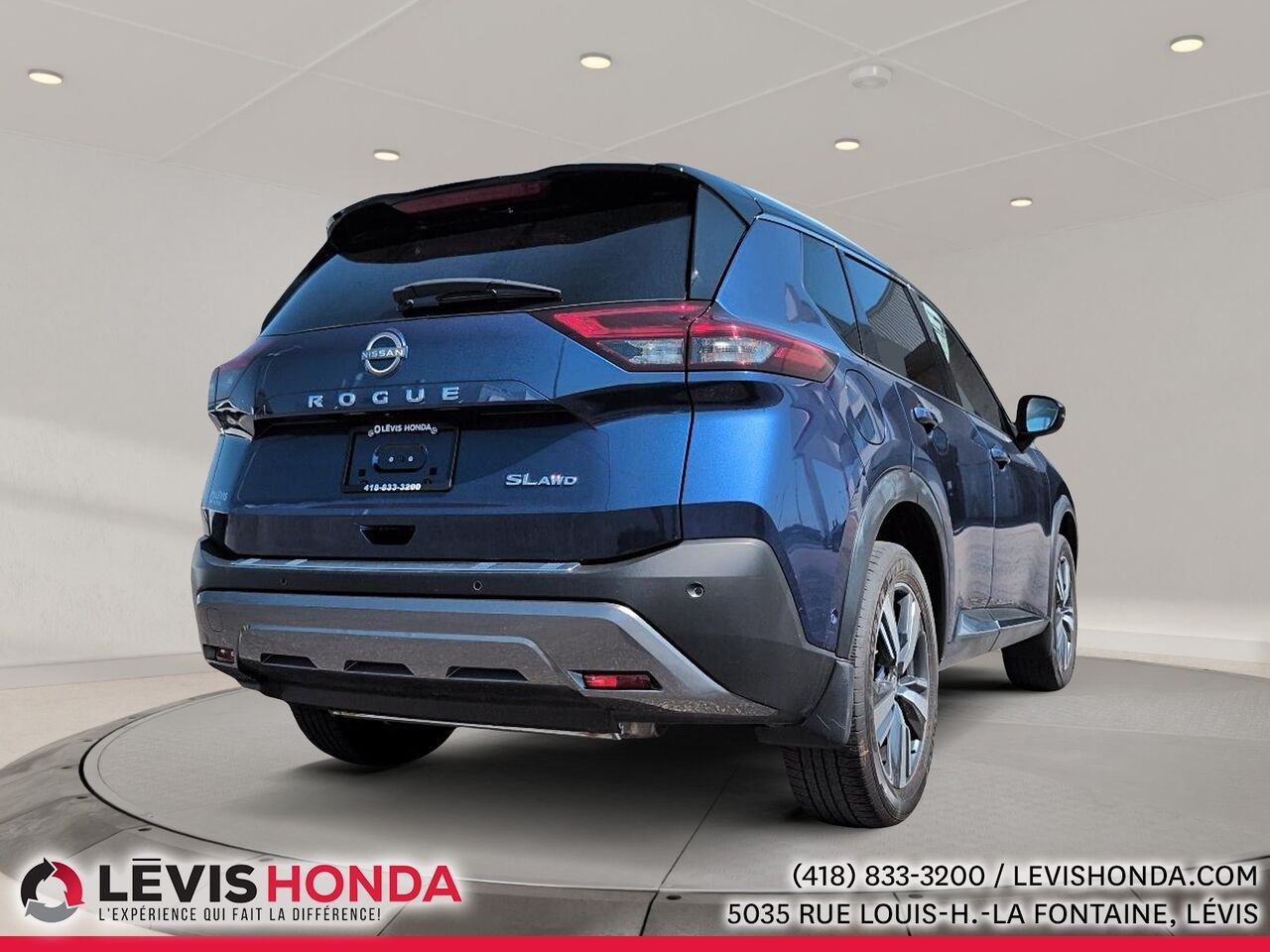 Nissan Rogue SL AWD SL TI 2023 Bleu Lévis - photo #9