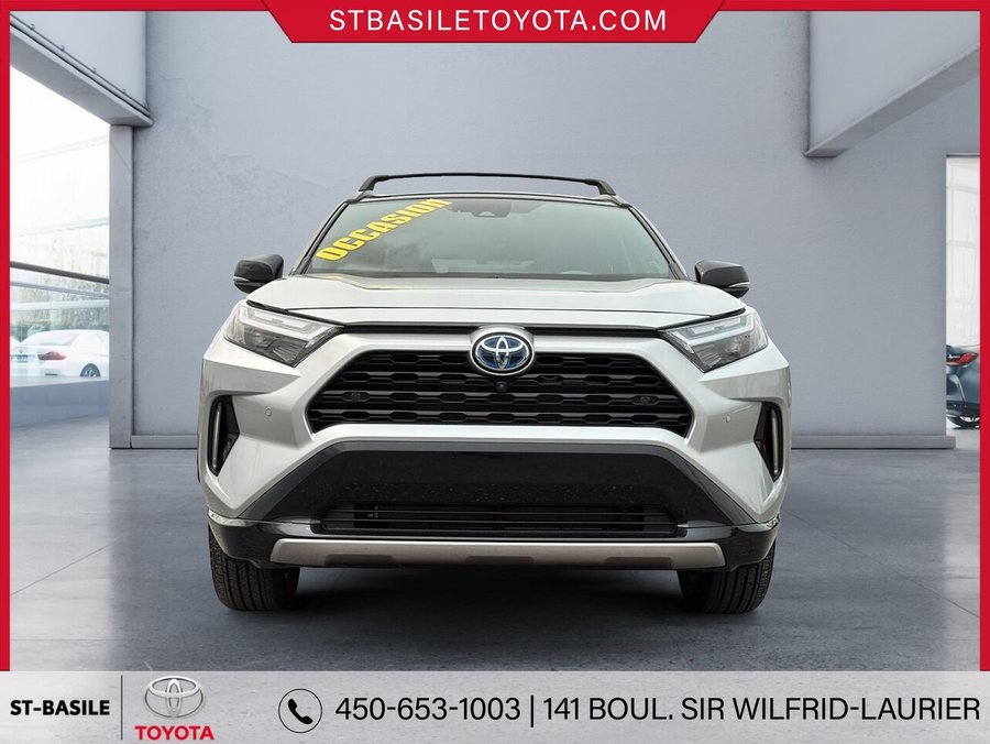 2023 TOYOTA RAV4 Hybrid 2023 Silver Sky Metallic with Black Roof