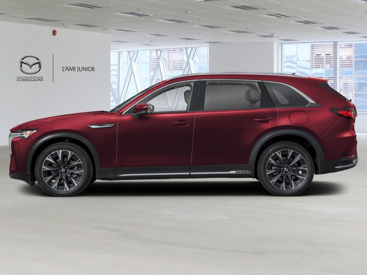 2025 Mazda CX-90 PHEV VIN JM3KKDHA9S1258030 Artisan Red Crystal Metallic Chicoutimi - photo #1