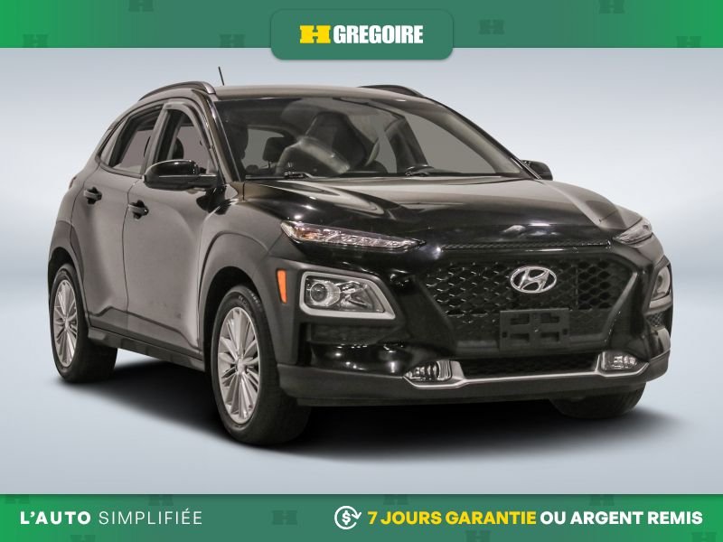 Hyundai Kona 821391 | Preferred AUTO AC GR ELECT MAGS CAM RECUL BLEUTOOT 2019 Noir Laval - photo #0