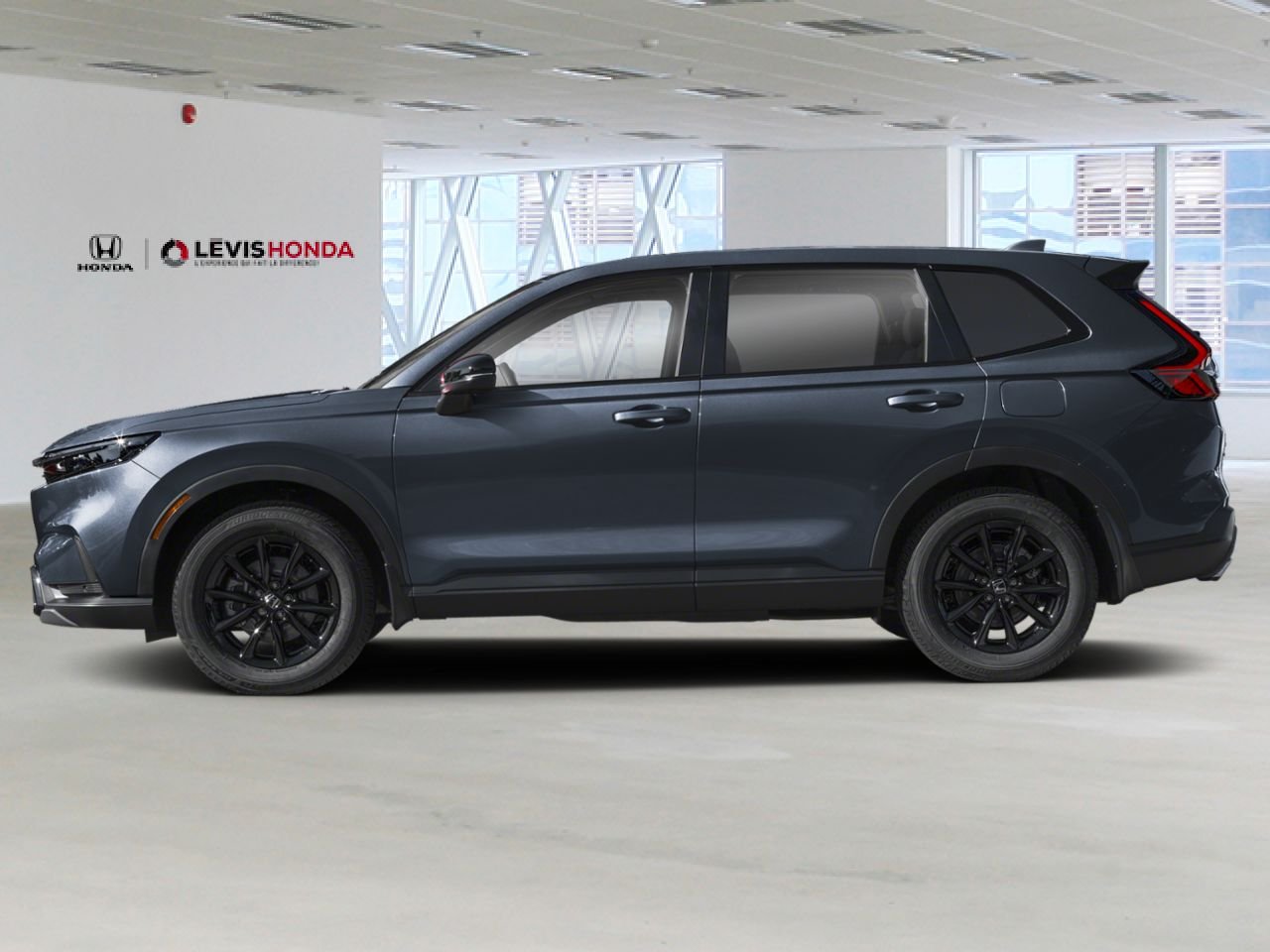 HONDA CR-V hybride EX-L Traction Intégrale 2026 Gris météorite métallisé Lévis - photo #1