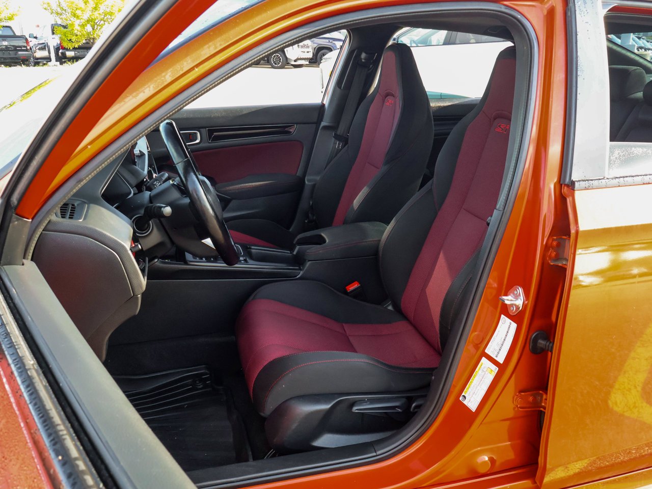 2023 Honda Civic Si Manual Orange Sherwood Park - photo #13
