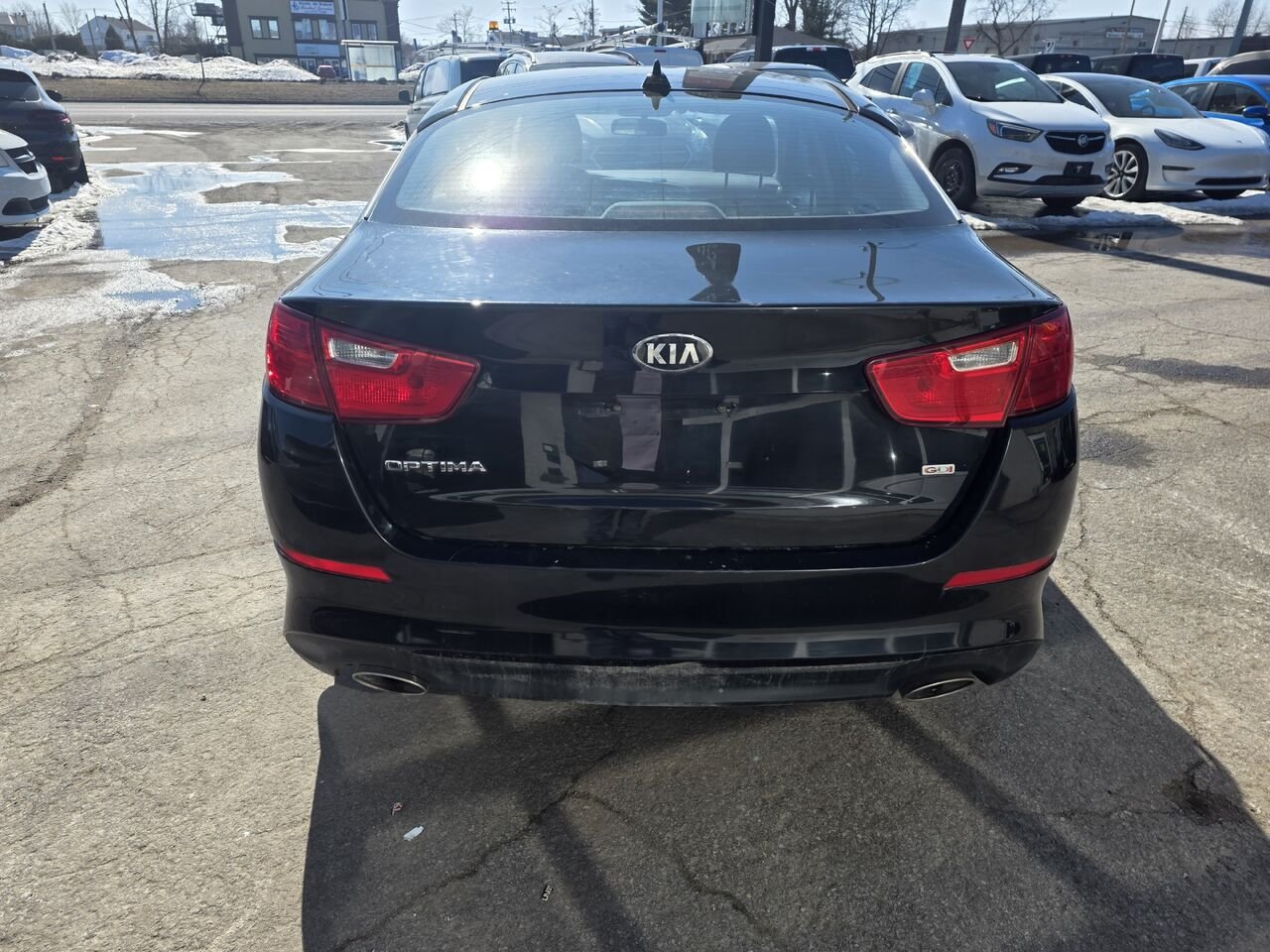 Kia Optima 2015 Noir Longueuil, - photo #3
