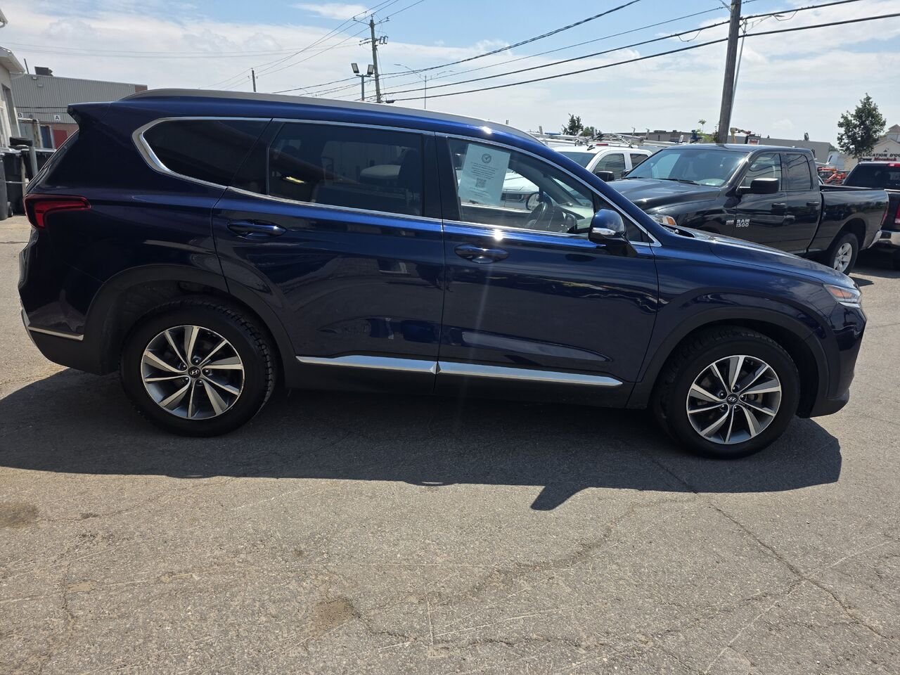 Hyundai Santa Fe 2020 Bleu Longueuil, - photo #6