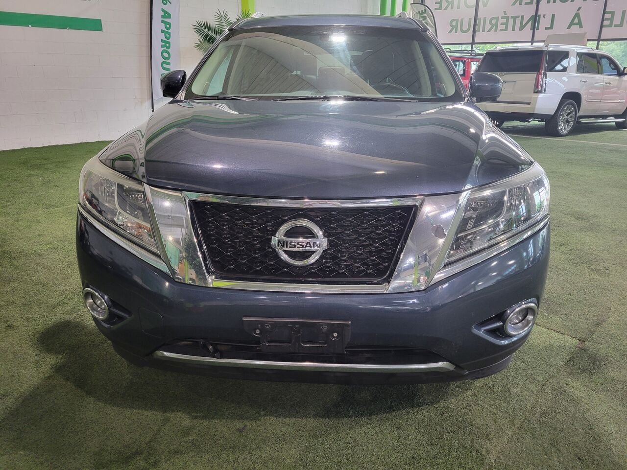 2016 Nissan Pathfinder Blue  - photo #8