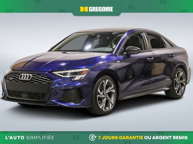 2023 Audi A3 Blue Saint-Eustache - photo #2
