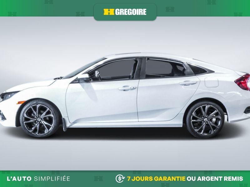 Honda Civic 2021 Blanc Blainville - photo #4