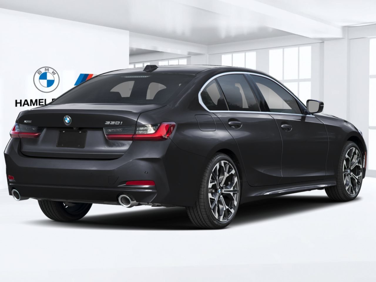 BMW Série 3 330i NA xDrive 2026 Noir saphir métallisé Blainville - photo #1