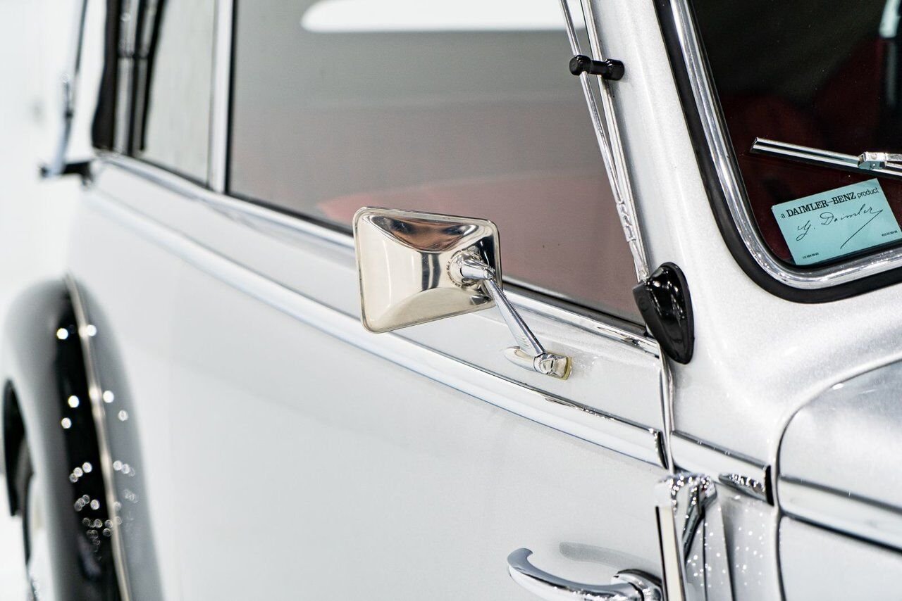 1950 Mercedes-Benz 170S Cabriolet B Wonderfully Presented Old Restoration Grey Montreal - photo #52