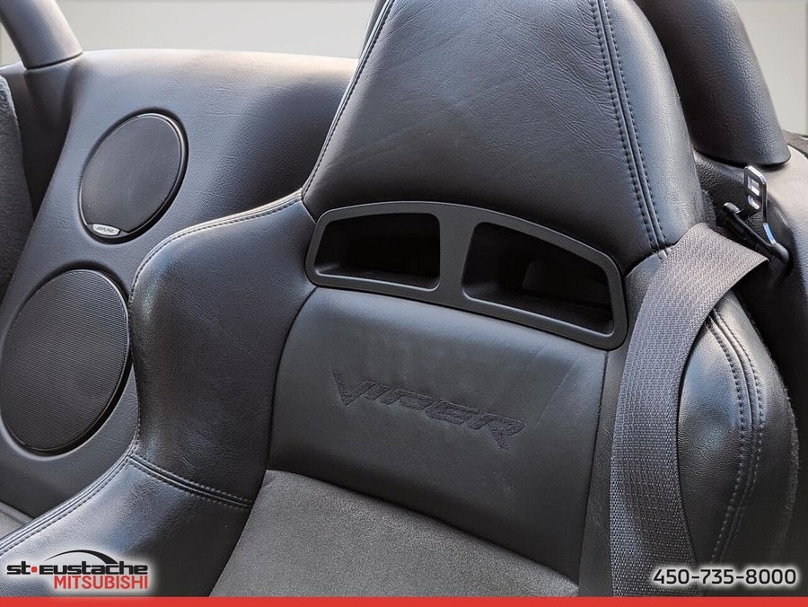Dodge Viper 2dr Convertible SRT10-MANUELLE 2005 Noir