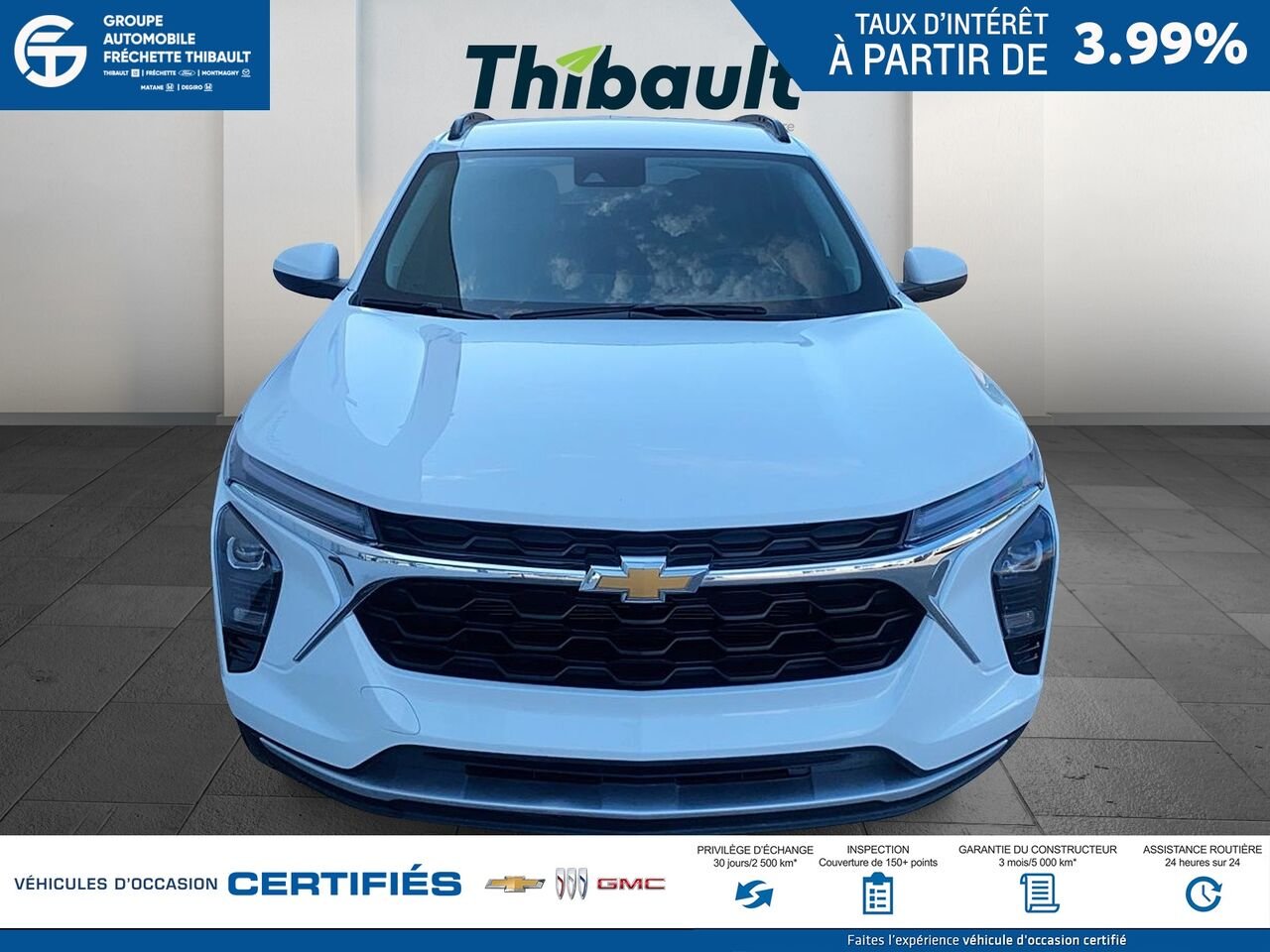 CHEVROLET TRAX Traction avant 4 portes LT 2025 Blanc Montmagny - photo #1