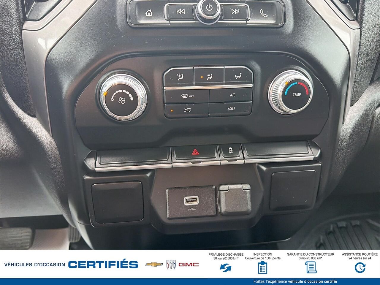 2019 GMC SIERRA 1500 cabine double 4RM 147 po Silver Montmagny - photo #13