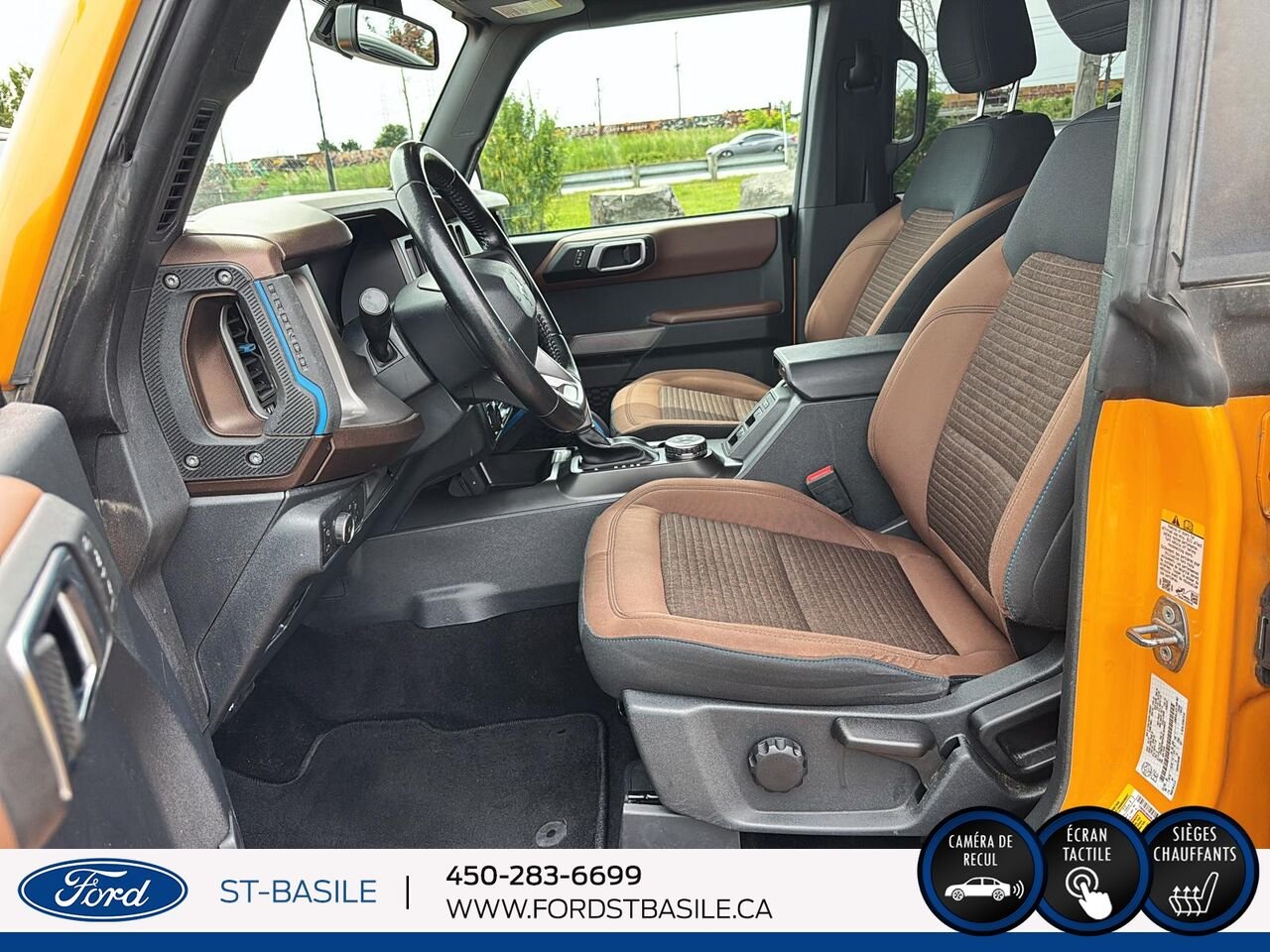 2022 Ford Bronco Orange Saint-Basile-le-Grand - photo #15