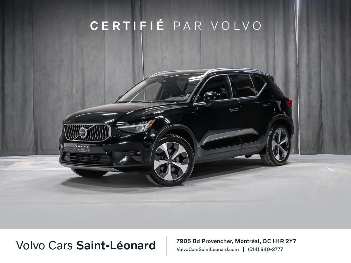 2023 Volvo XC40 B5 PLUS BRIGHT Black Montreal - photo #0