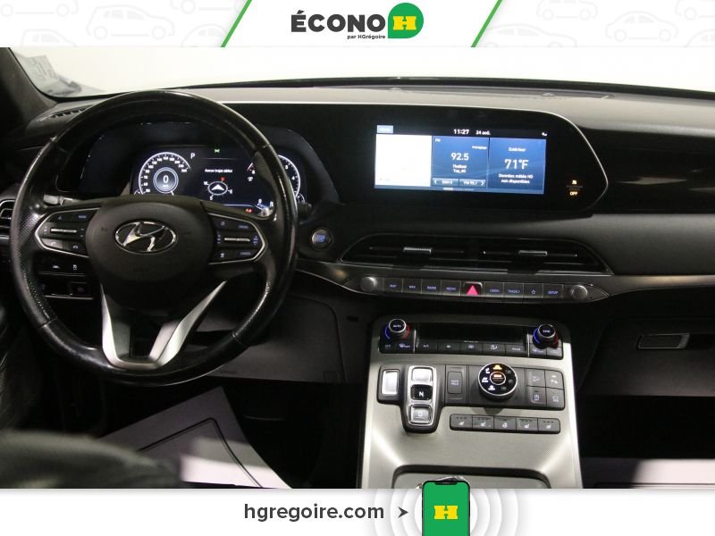 Hyundai Palisade 728438A | Ultimate AWD CUIR TOIT NAV BLUETOOTH CAMÉRA MAGS 2020 Gris Laval - photo #14