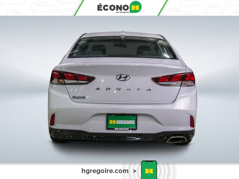 2018 Hyundai Sonata White Blainville - photo #5