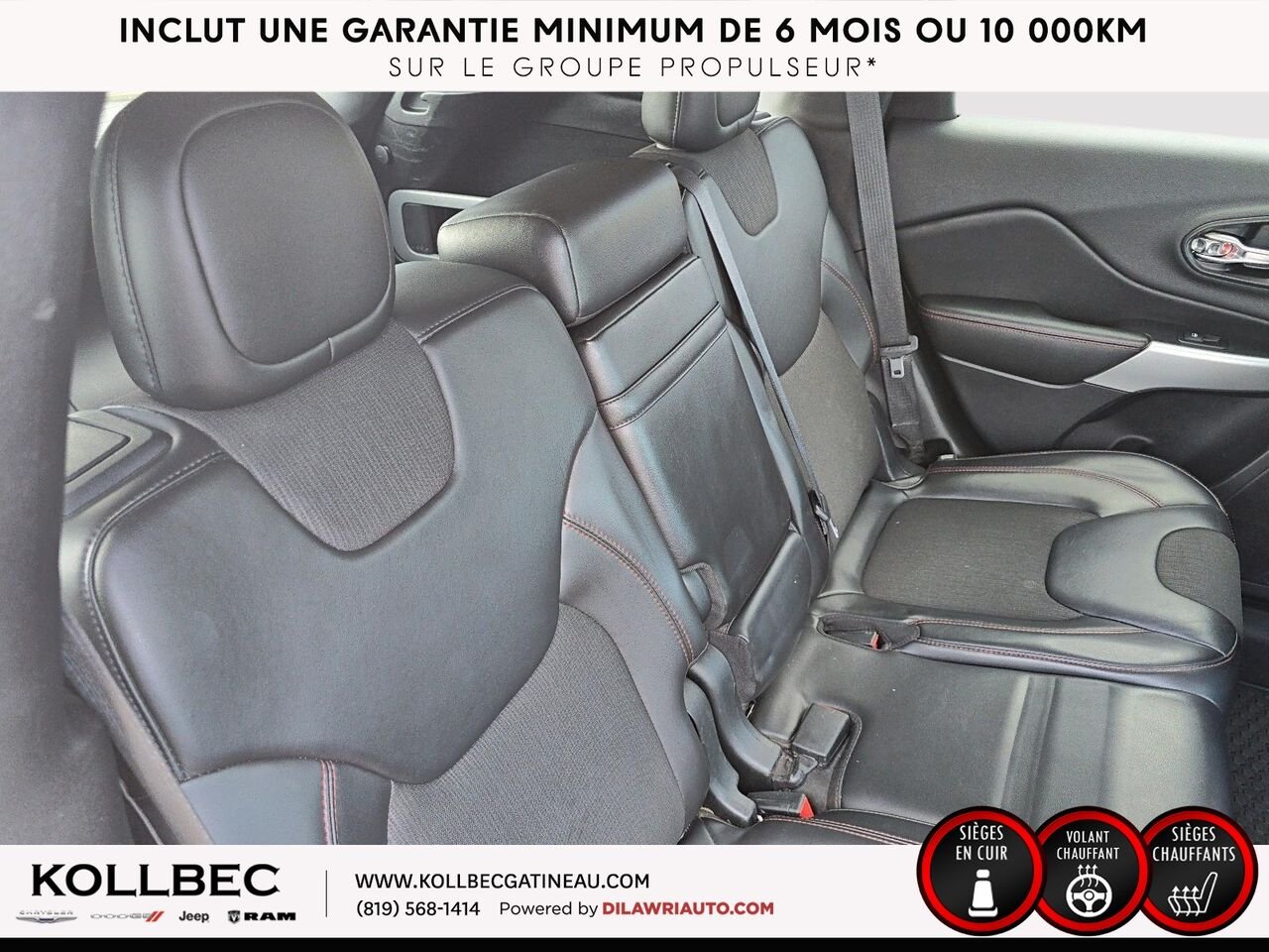 JEEP CHEROKEE Trailhawk 4x4 2018 Bleu Ottawa & Gatineau - photo #20