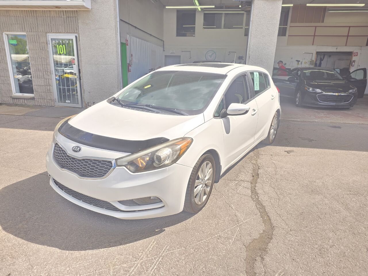 2015 Kia 5 portes Forte White  - photo #0