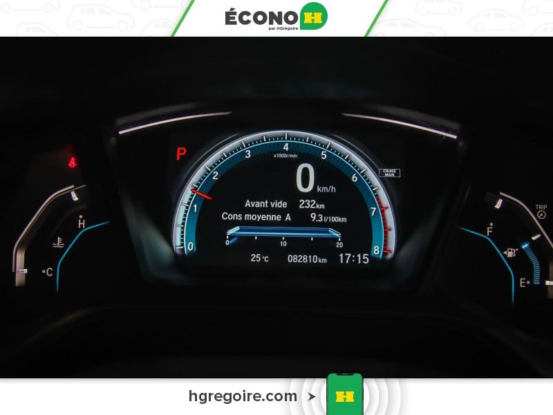 Honda Civic 2018 Bleu Laval - photo #7