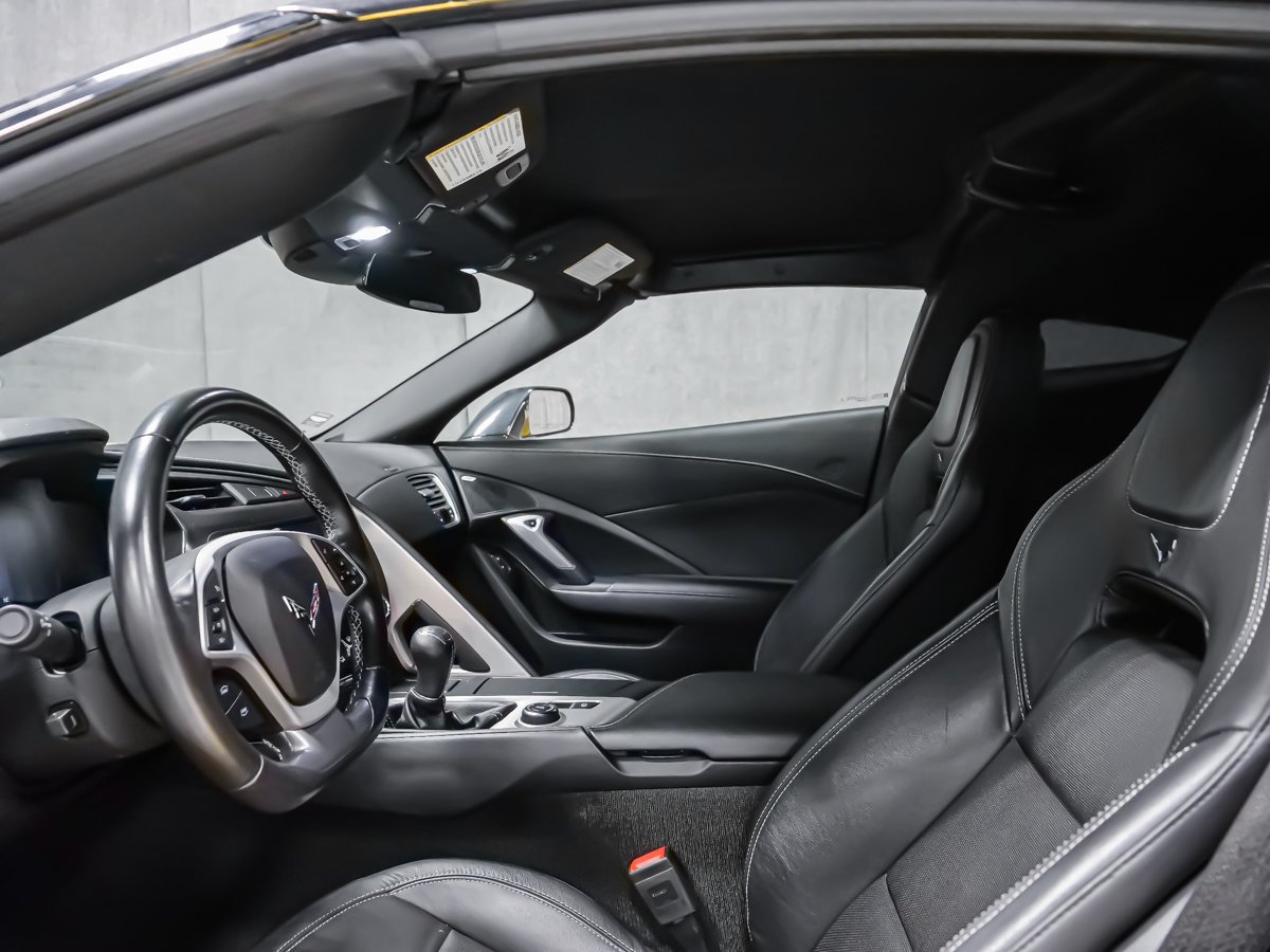 Chevrolet Corvette Z51 2LT 2019 Jaune Montréal - photo #36