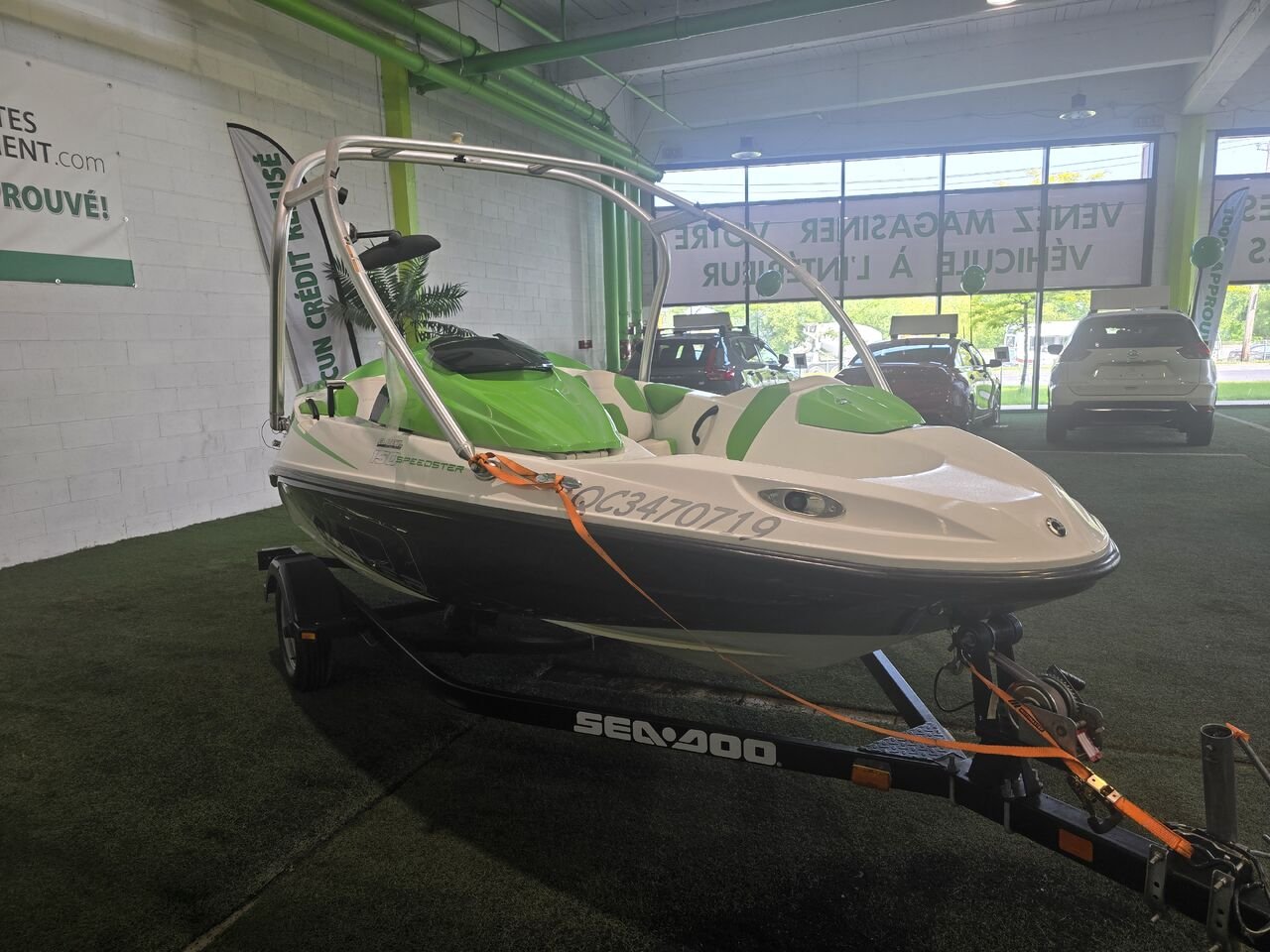 2012 Sea-doo Speedster 150 Green  - photo #7