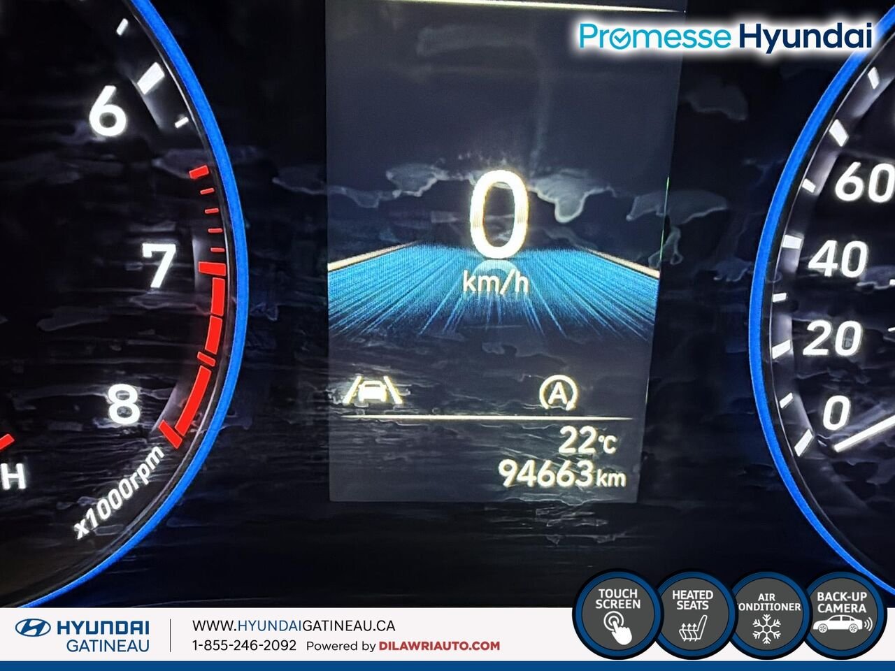 2022 Hyundai Kona 2.0L Essential *** awd , sieges chauffant , certifier *** Black Ottawa & Gatineau - photo #12