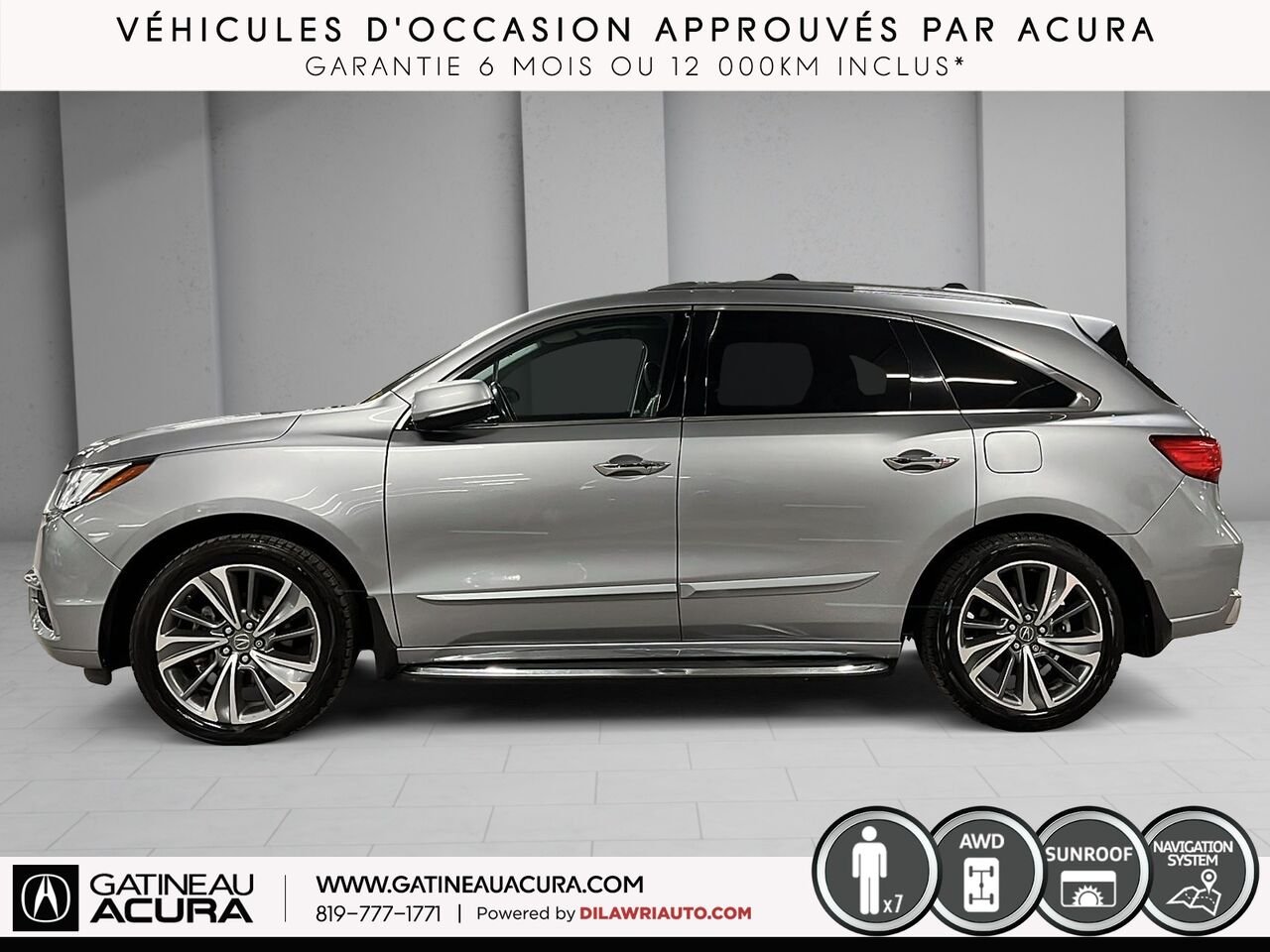 2017 Acura MDX Élite SH-AWD Silver Gatineau - photo #18