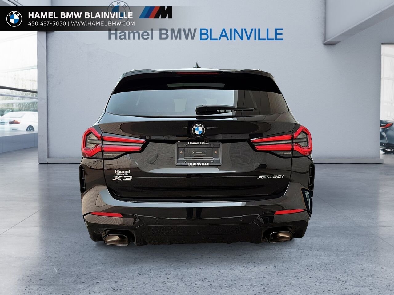 BMW X3 xDrive30i véhicule d'activités sportives 2024 Noir Blainville - photo #2