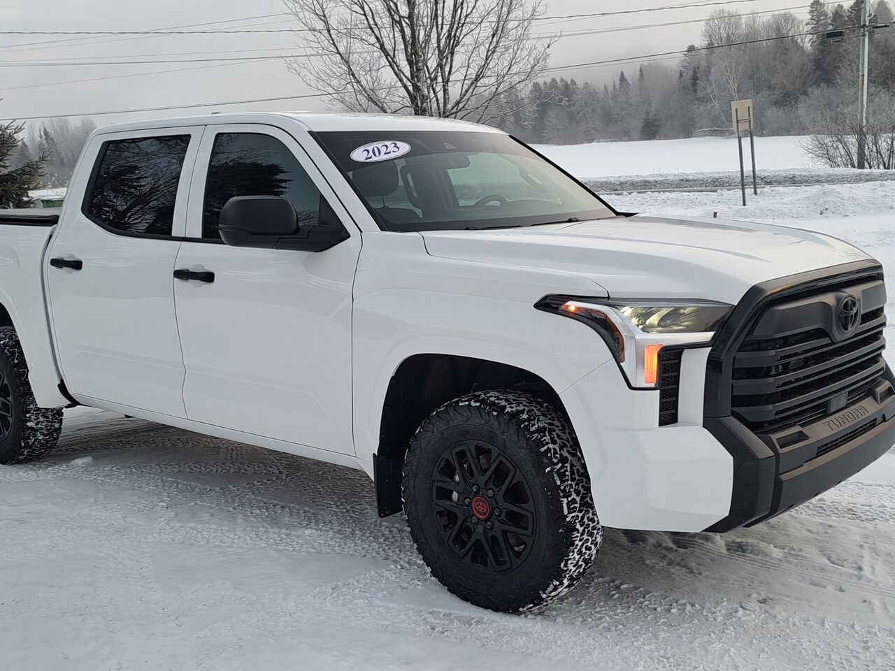 Toyota Tundra SR CrewMax 4x4 2023 blanc Lac-Etchemin - photo #7