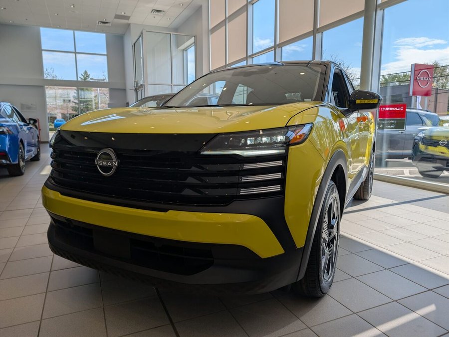 NISSAN Kicks 2026 2026 Jaune yuzu métallisé/Noir intense