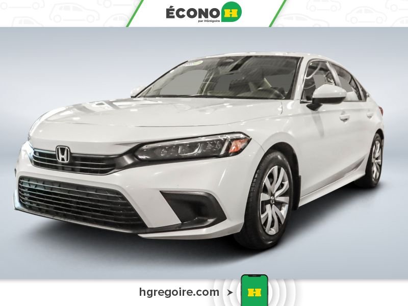 2022 Honda Civic White Laval - photo #2