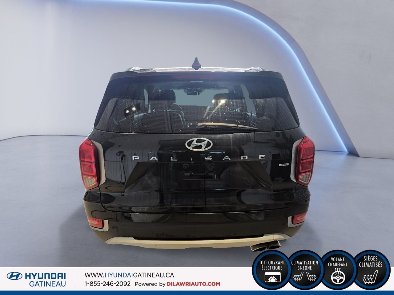 Hyundai Palisade Luxury 7 places TI*** cuir , toit ouvrat , navigation *** 2020 Gris Ottawa & Gatineau - photo #2