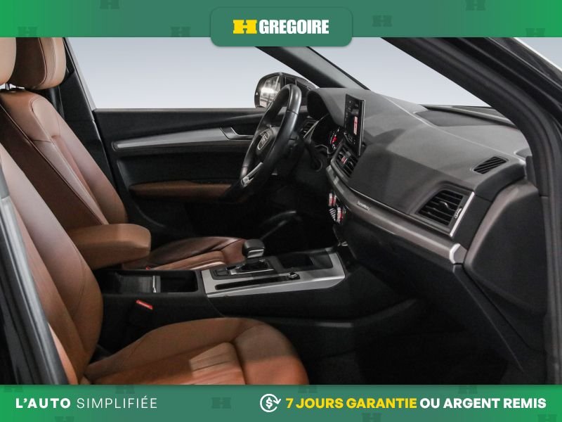 Audi Q5 820945 | Komfort AWD AUTO A/C MAGS CUIR CAM RECUL BLUETOOTH 2023 Noir Laval - photo #31