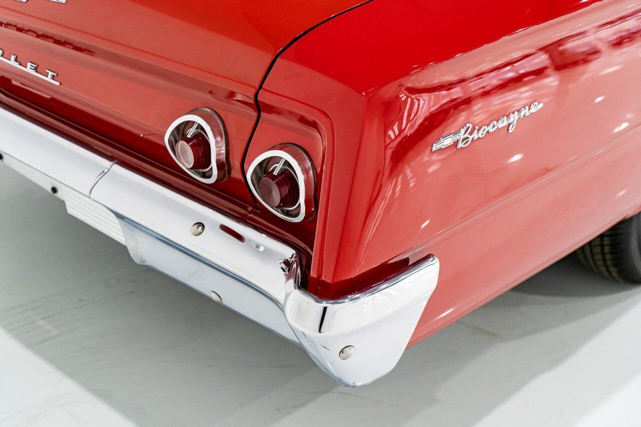 Chevrolet Biscayne Unrestored nearly all original parts 1962 Rouge Montréal - photo #37
