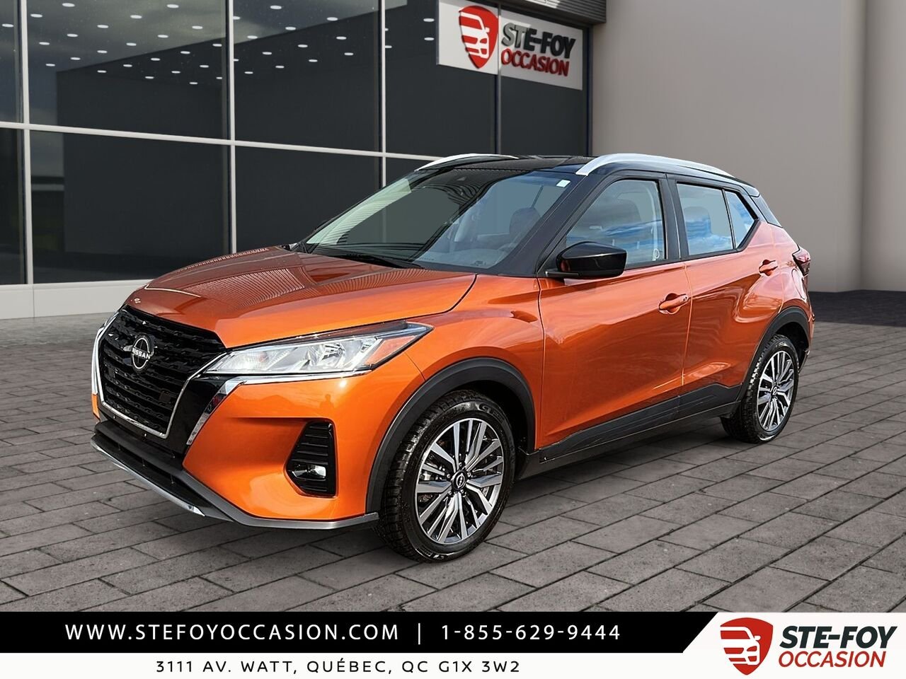 Nissan Kicks SV 2024 Orange Québec - photo #0