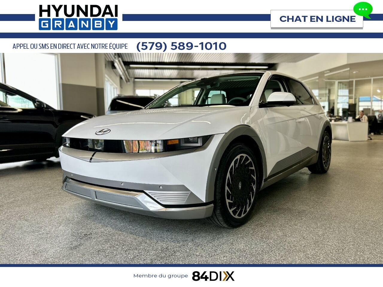 Hyundai Ioniq 5 2024 Blanc Granby - photo #3